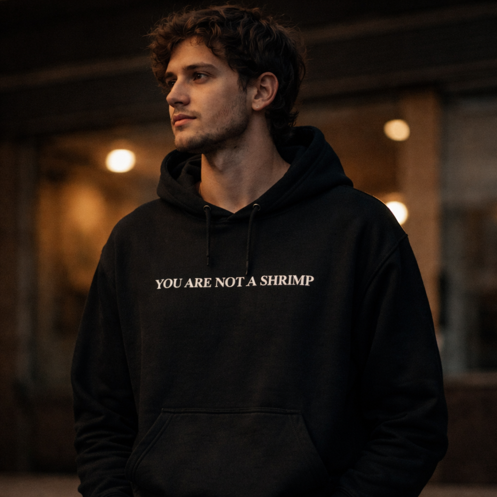 You Are Not a Shrimp — Cinematic Hoodie | La Séance