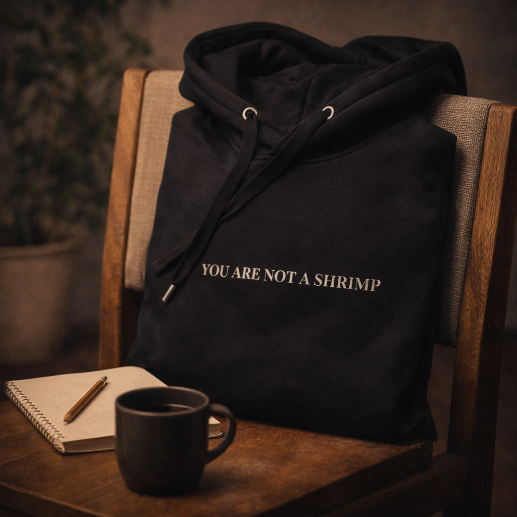 You Are Not a Shrimp — Hoodie Cinématographique | La Séance
