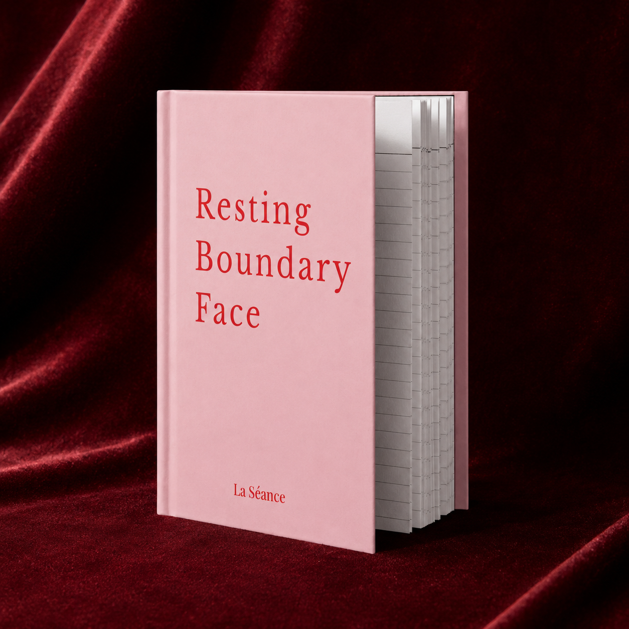 RBF — Resting Boundary Face Lined Notebook