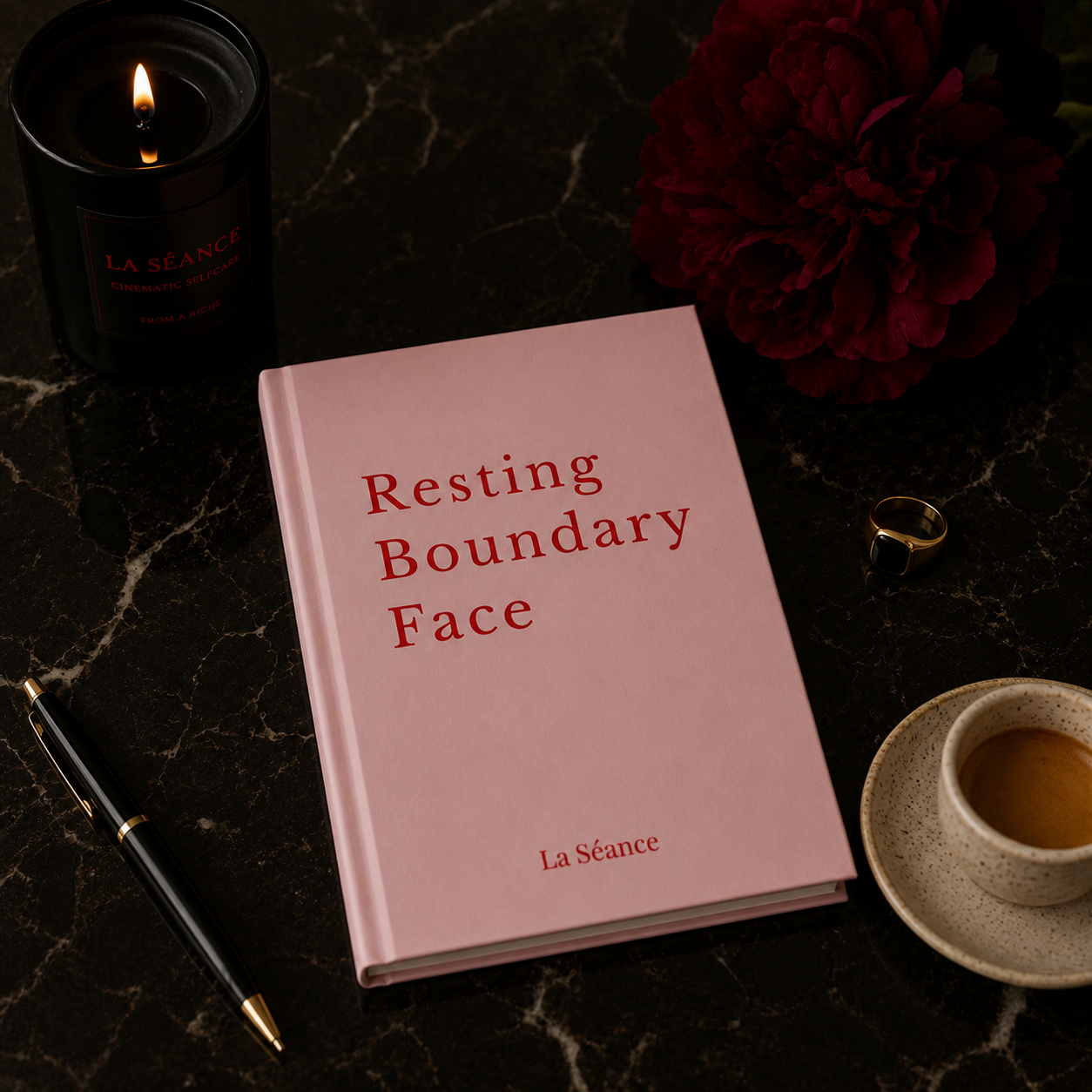 RBF — Resting Boundary Face Lined Notebook