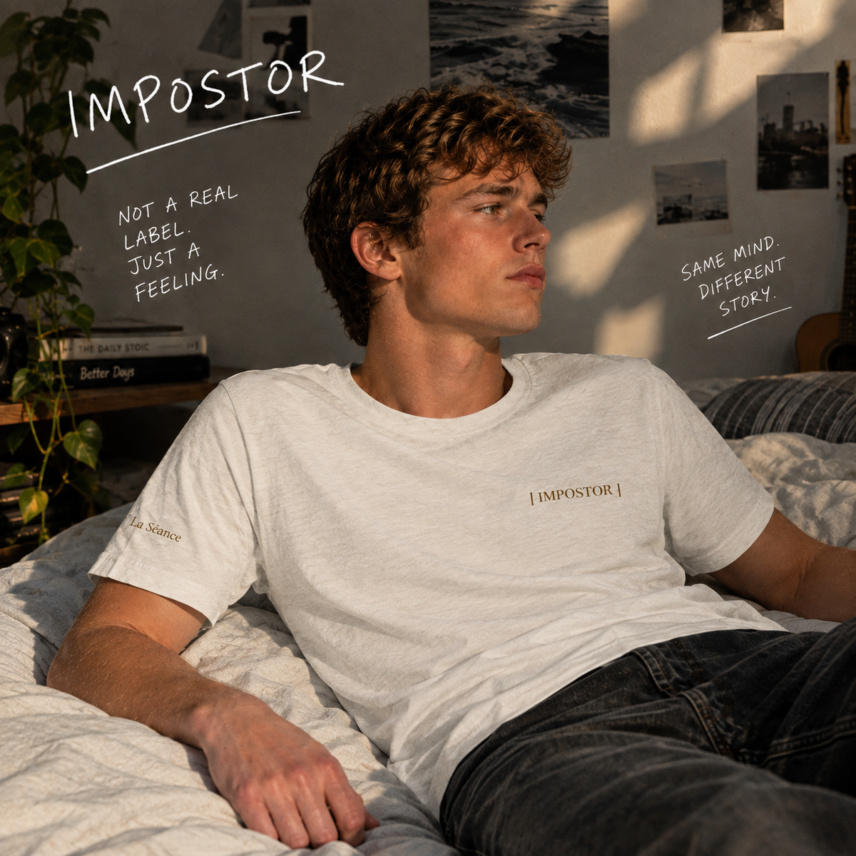 T-shirt graphique unisexe IMPOSTOR | La Séance
