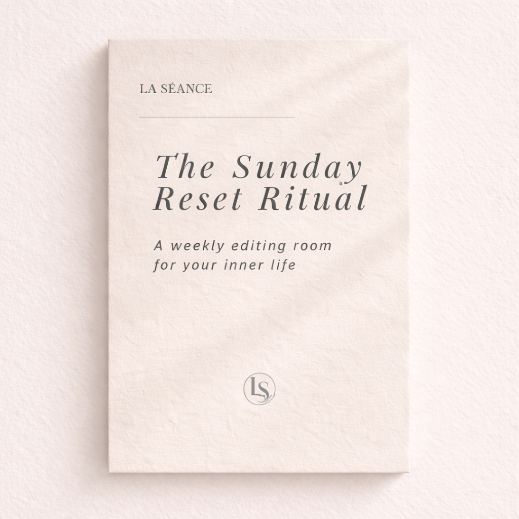 The Sunday Reset Ritual