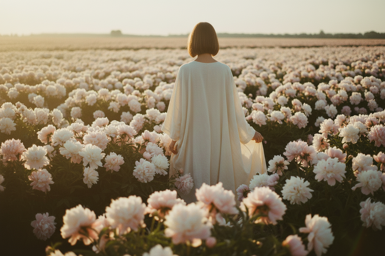 Maison hero — cream linen